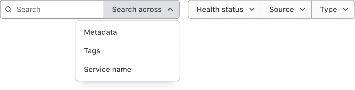 Open filter pattern example